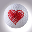 Herz – magnetischer Golfball (magball)